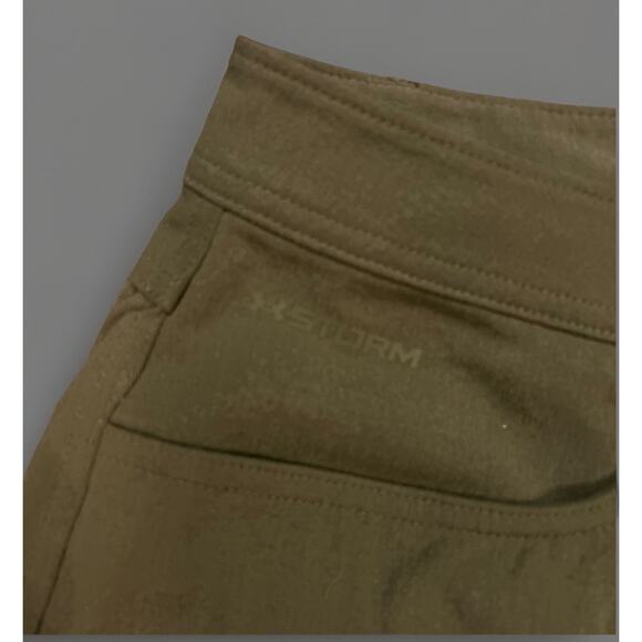Under Armour Storm Tactical Pants Mens Size 36x32 Army Green Performance Hiking - Picture 3 of 7